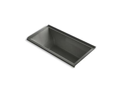 KOHLER K-1121-RW Underscore 60" x 30" alcove bath with Bask heated surface, right drain