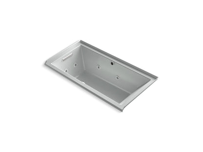 KOHLER K-1167-XHGHL Underscore 60" x 30" alcove Heated BubbleMassage air bath with whirlpool, left drain