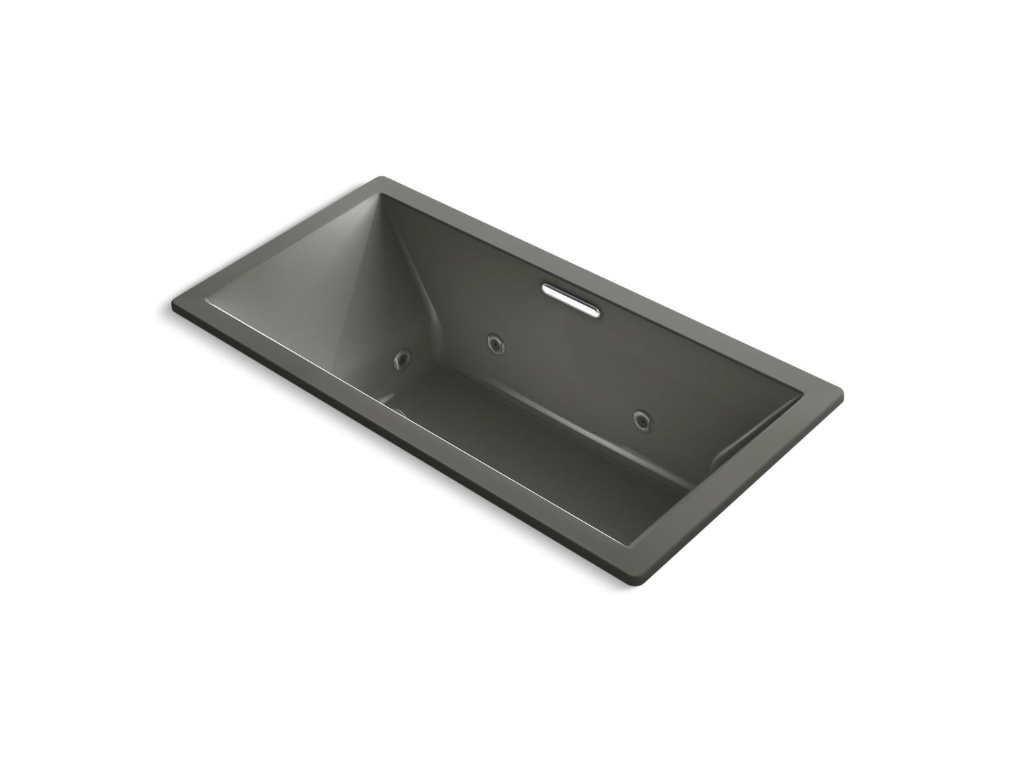 KOHLER K-1835-JH Underscore 72" x 36" drop-in heated whirlpool bath