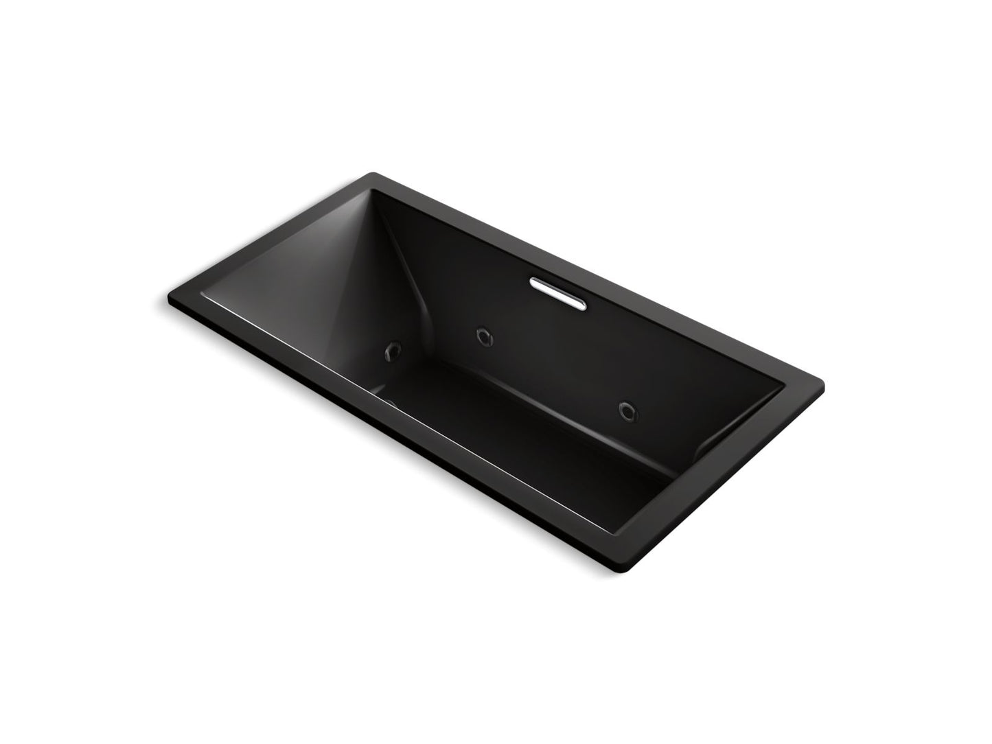 KOHLER K-1835-JH Underscore 72" x 36" drop-in heated whirlpool bath