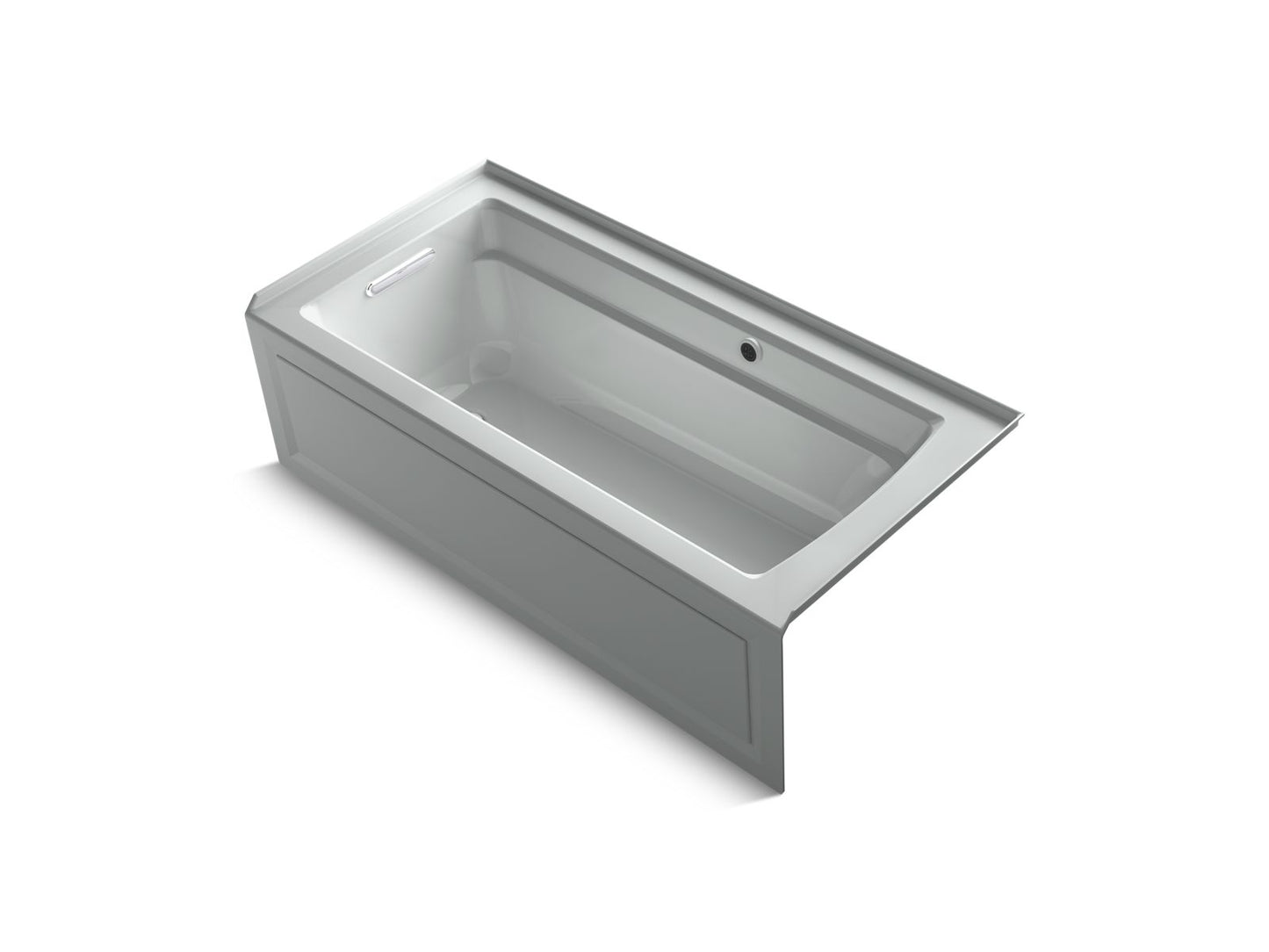 KOHLER K-1948-LAW Archer 66" x 32" alcove bath with Bask heated surface, left drain