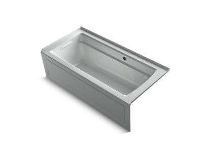 KOHLER K-1948-LAW Archer 66" x 32" alcove bath with Bask heated surface, left drain