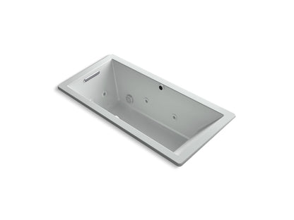 KOHLER K-1822-XHGH Underscore 66" x 32" drop-in Heated BubbleMassage air bath with whirlpool