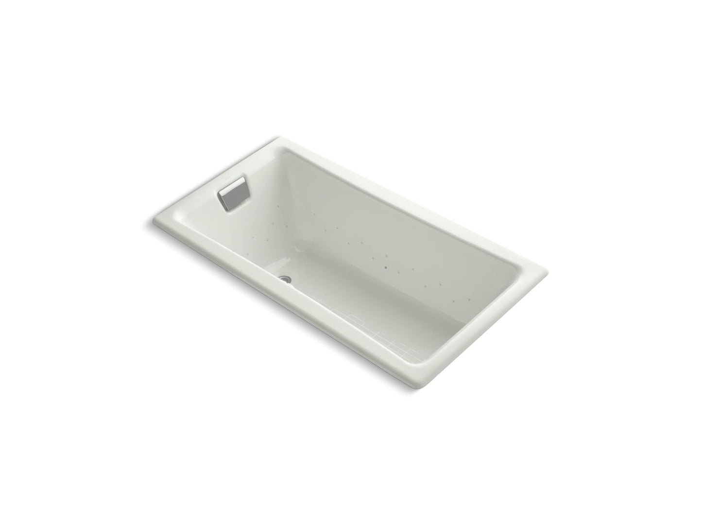 KOHLER K-852-GHNY Tea-for-Two 60" x 32" drop-in Heated BubbleMassage air bath