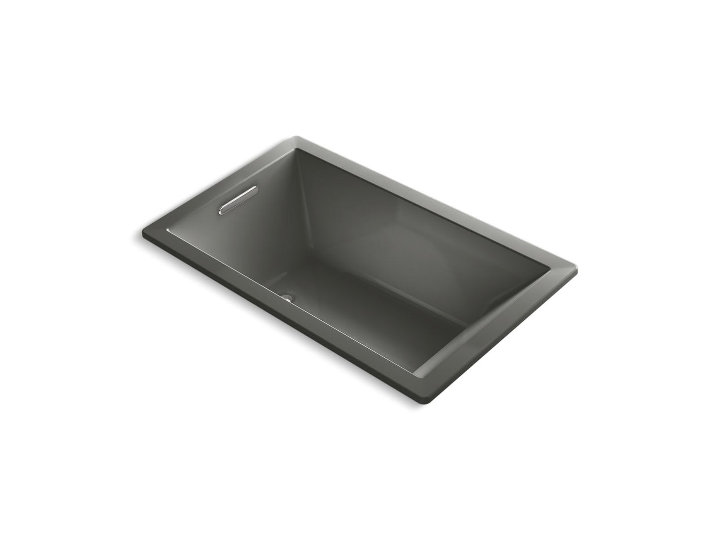 KOHLER K-1849-GH Underscore 60" x 36" drop-in Heated BubbleMassage air bath