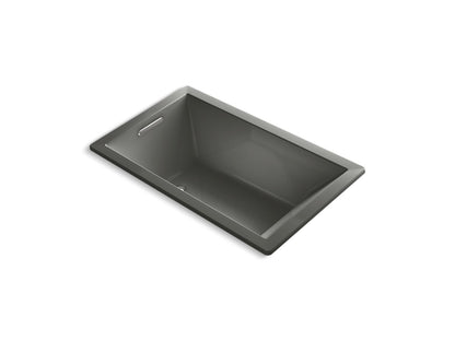 KOHLER K-1849-GHW Underscore 60" x 36" drop-in Heated BubbleMassage air bath with Bask heated surface