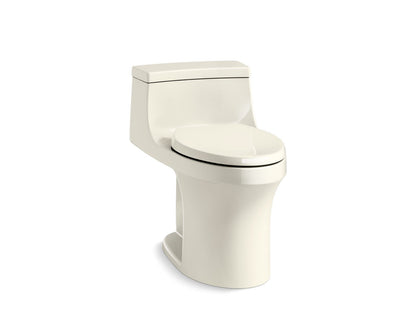 KOHLER K-5172-RA San Souci One-piece compact elongated toilet with concealed trapway, 1.28 gpf