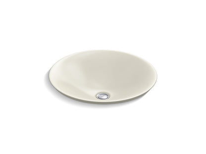 KOHLER K-7806 Carillon 17-3/4" round drop-in bathroom sink, no overflow
