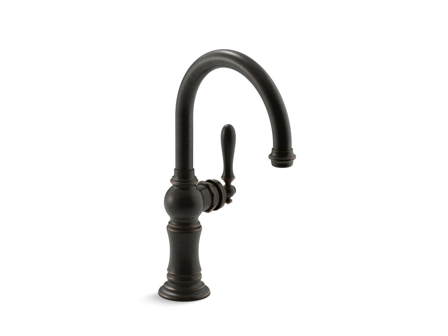 KOHLER K-99264 Artifacts Single-handle kitchen sink faucet