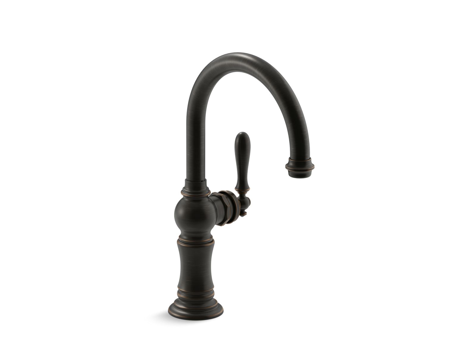 KOHLER Artifacts Single-handle kitchen sink faucet