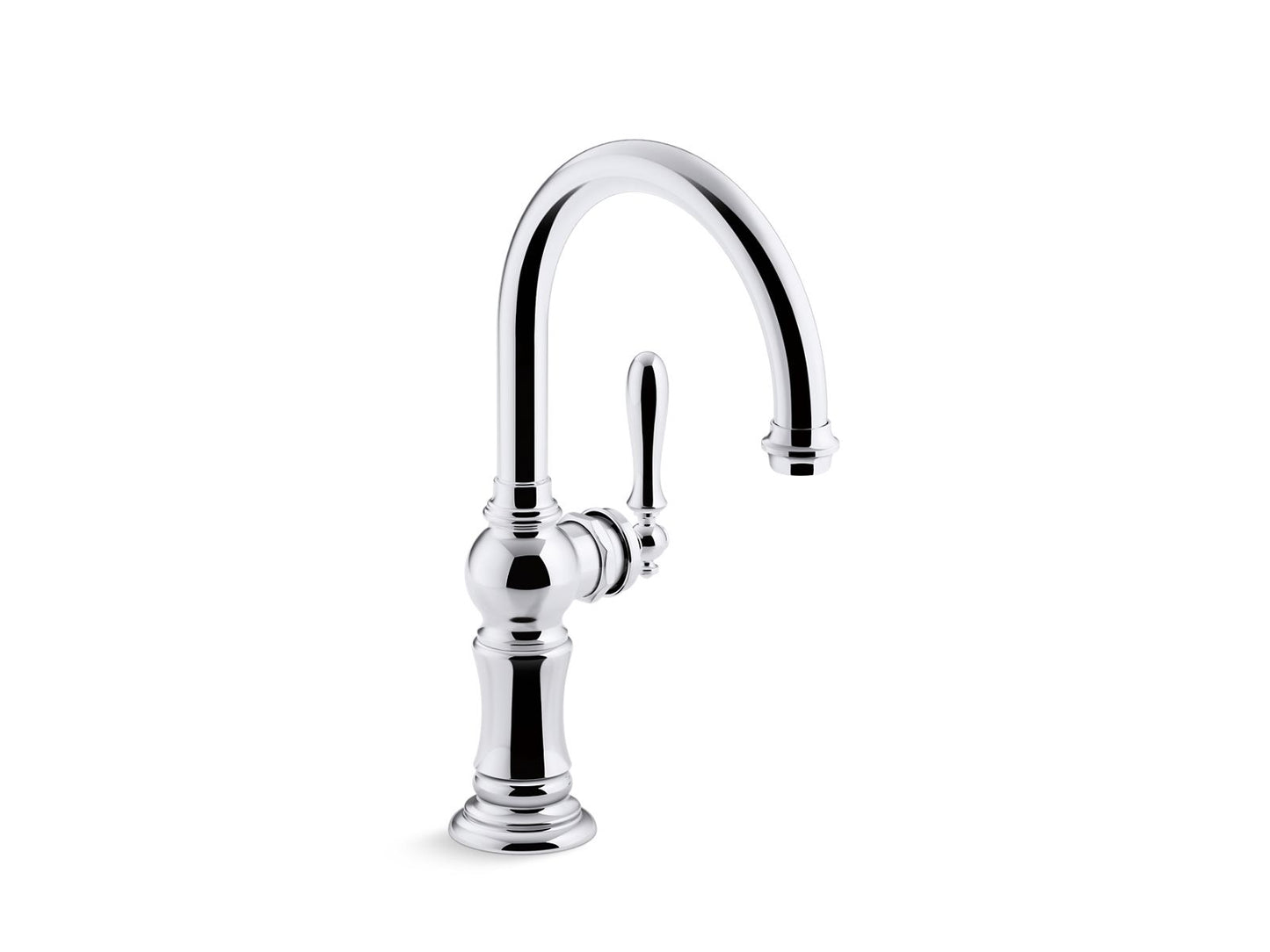 KOHLER Artifacts Single-handle kitchen sink faucet
