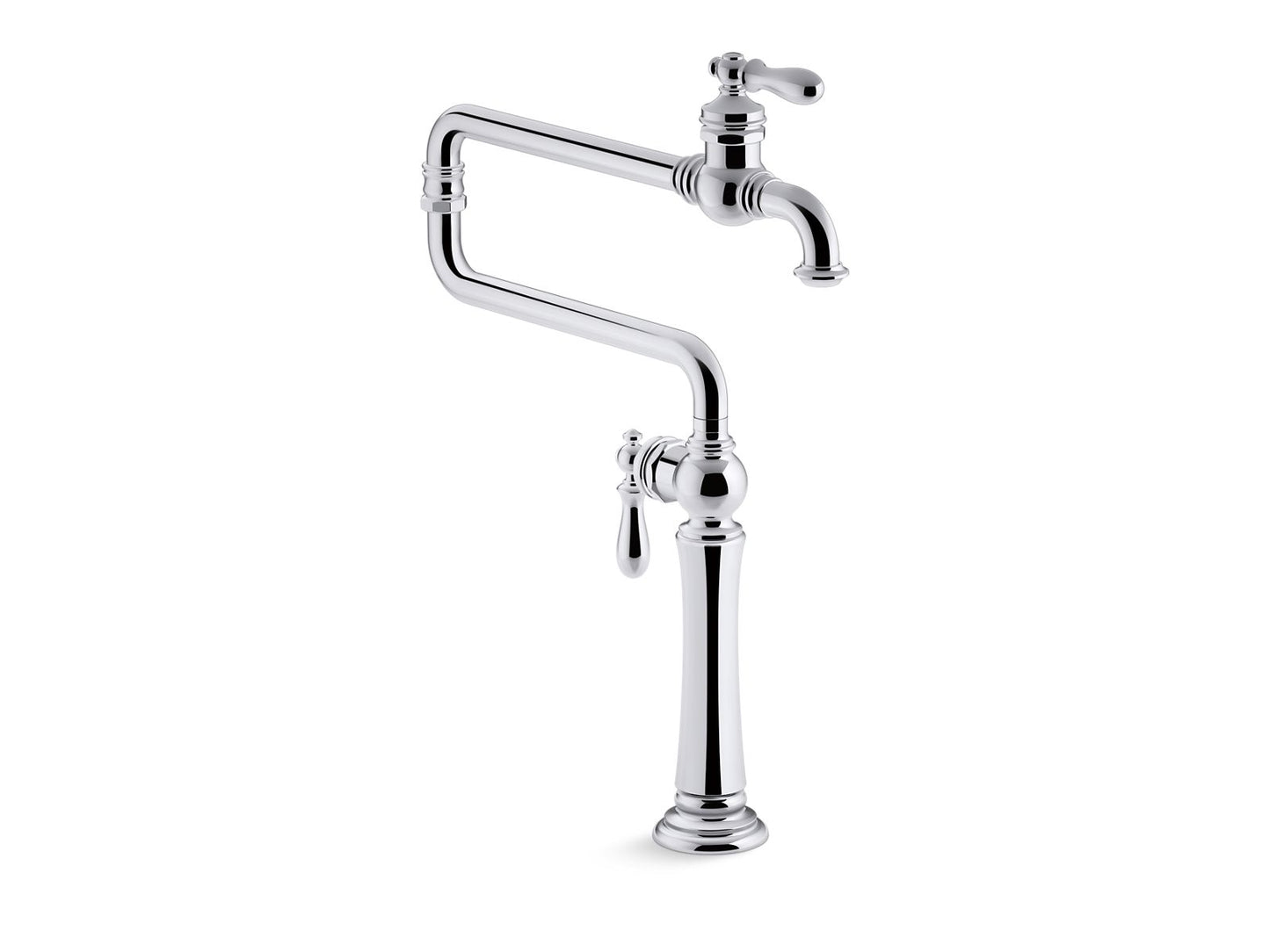 KOHLER K-99271 Artifacts Deck-mount pot filler