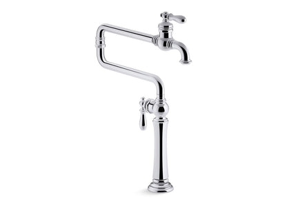 KOHLER K-99271 Artifacts Deck-mount pot filler
