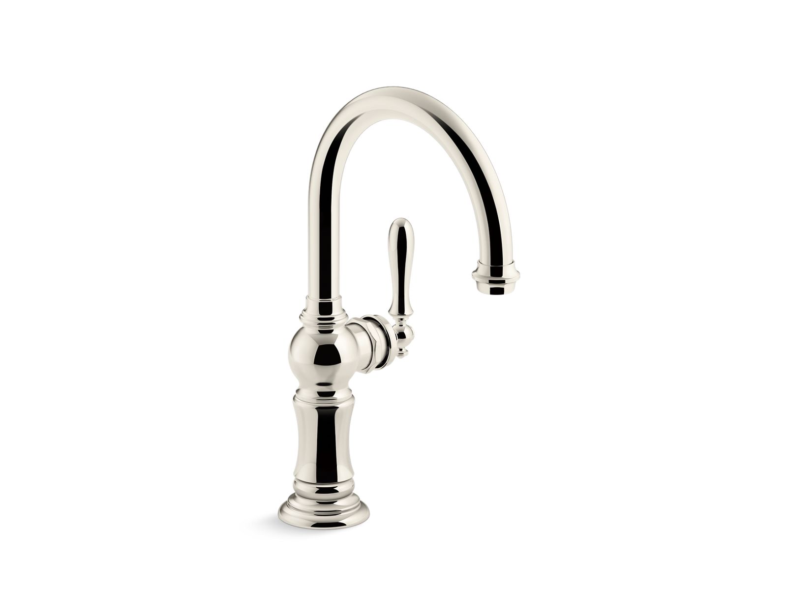 KOHLER Artifacts Single-handle kitchen sink faucet