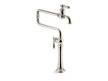 KOHLER K-99271 Artifacts Deck-mount pot filler
