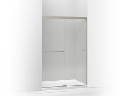 KOHLER K-707100-L Revel Sliding shower door, 70" H x 44-5/8 - 47-5/8" W, with 1/4" thick Crystal Clear glass