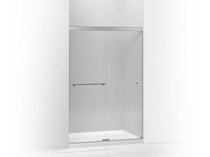 KOHLER K-707100-L Revel Sliding shower door, 70" H x 44-5/8 - 47-5/8" W, with 1/4" thick Crystal Clear glass