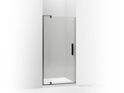 KOHLER K-707510-L Revel Pivot shower door, 70" H x 31-1/8 - 36" W, with 1/4" thick Crystal Clear glass