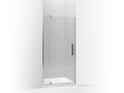 KOHLER K-707536-L Revel Pivot shower door, 74" H x 35-1/8 - 40" W, with 5/16" thick Crystal Clear glass