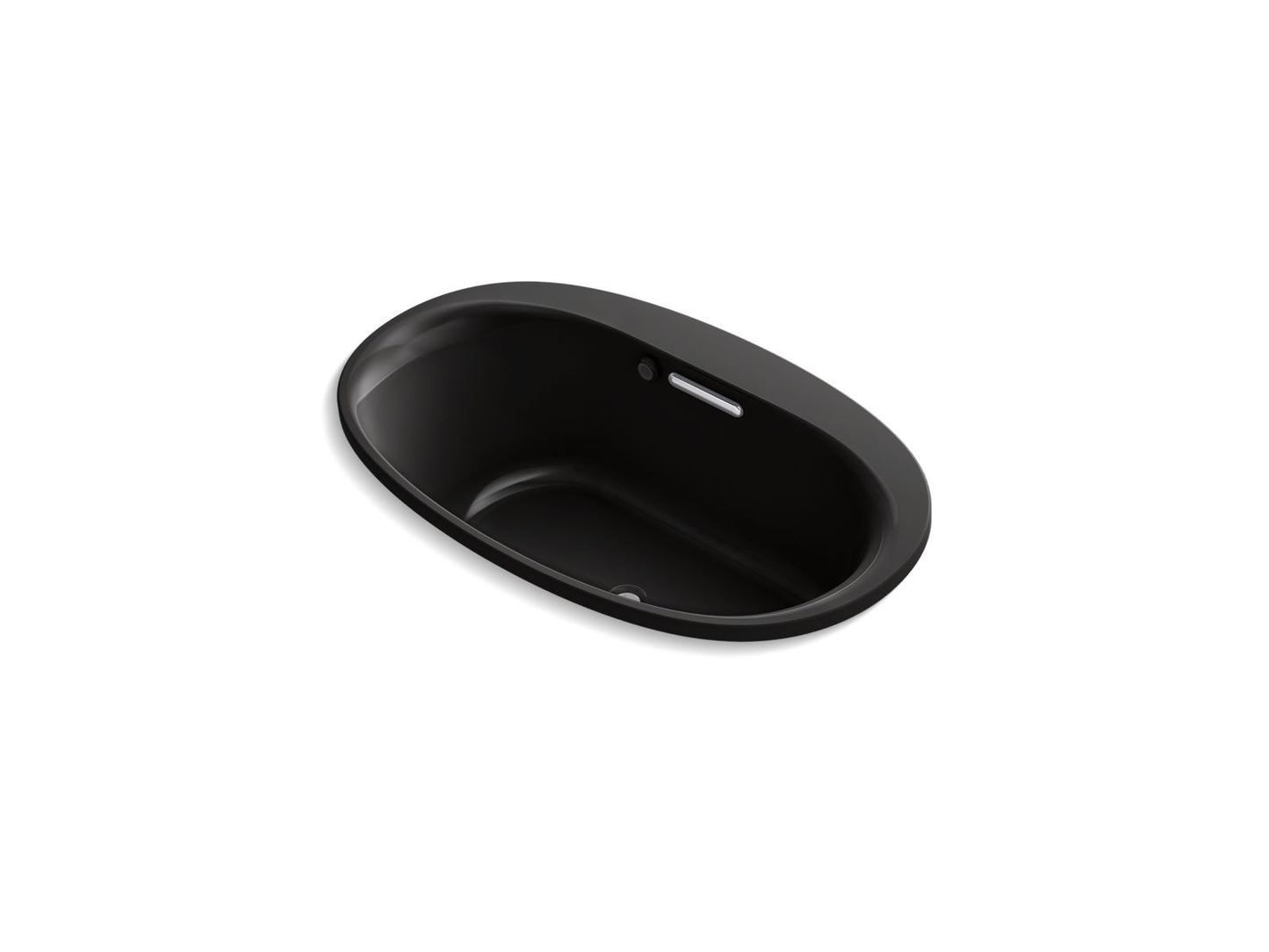 KOHLER K-5713-W1 Underscore 59-3/4" x 35-3/4" drop-in bath with Bask heated surface