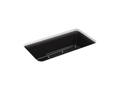 KOHLER K-8206 Cairn 33-1/2" undermount single-bowl kitchen sink