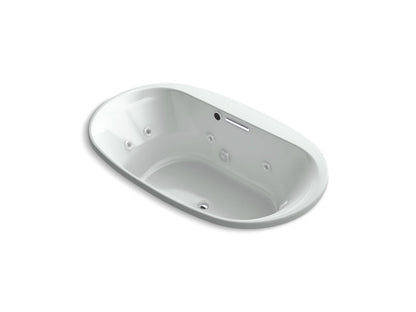 KOHLER K-5718-JH Underscore 72" x 42" drop-in heated whirlpool bath
