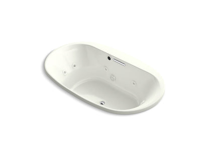 KOHLER K-5718-JH Underscore 72" x 42" drop-in heated whirlpool bath