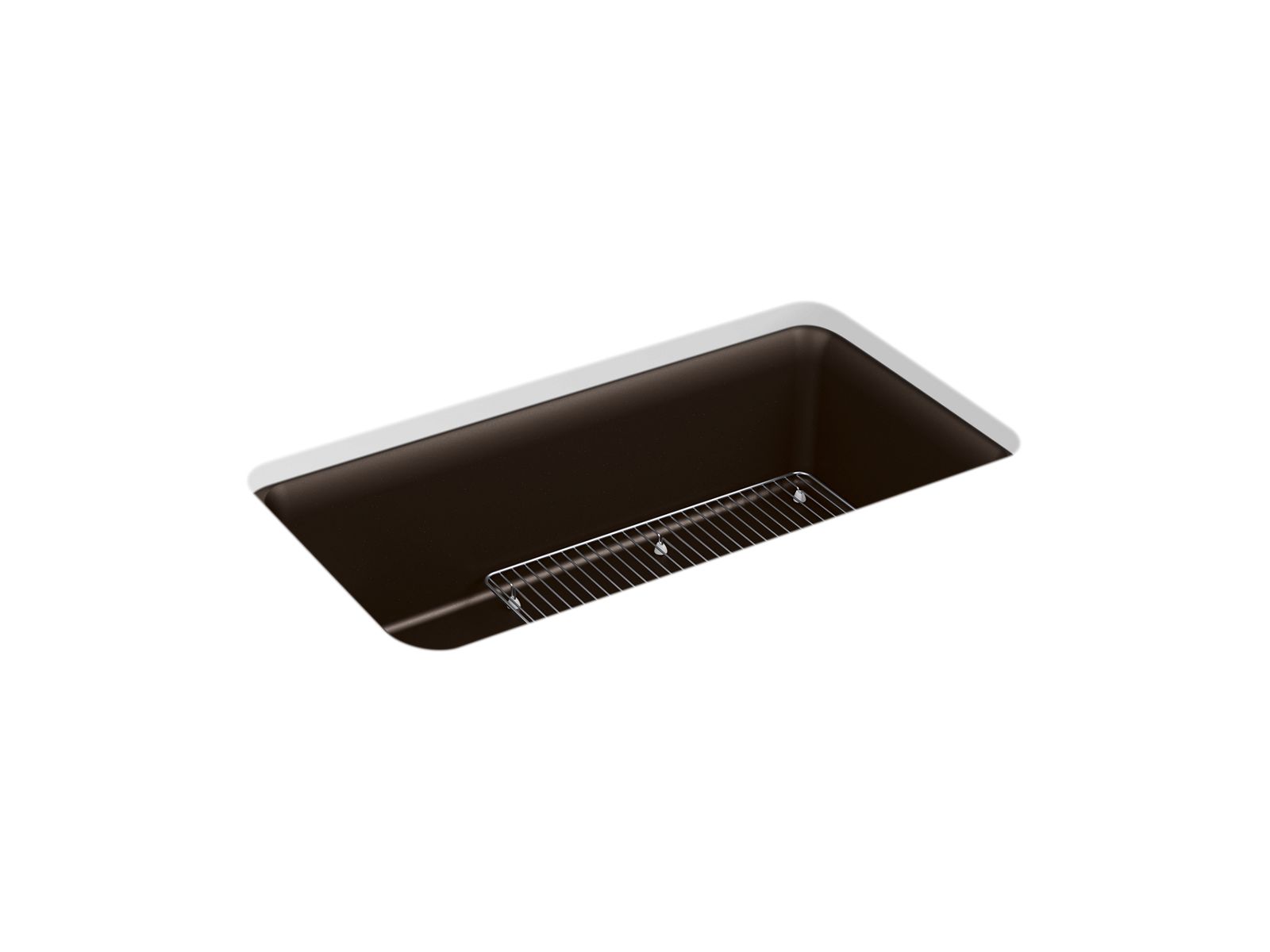 KOHLER K-8206 Cairn 33-1/2" undermount single-bowl kitchen sink