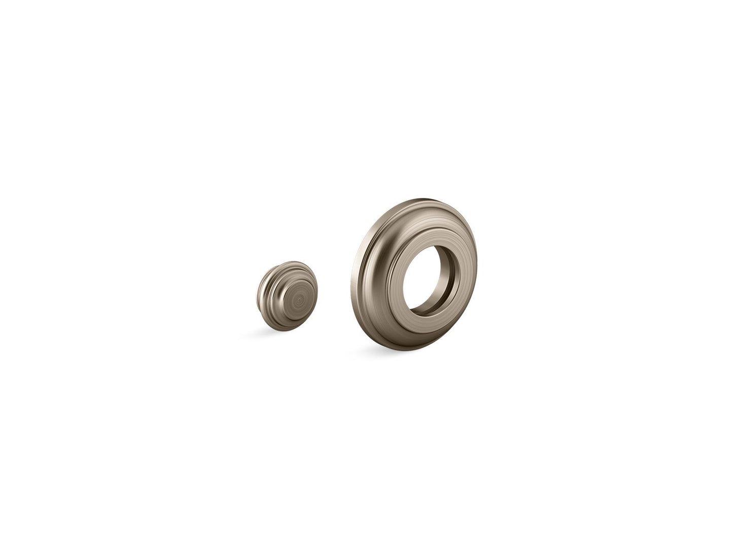 KOHLER K-76334 Shower arm trim kit, traditional