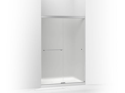 KOHLER K-707106-D3 Revel Sliding shower door, 76" H x 44-5/8 - 47-5/8" W, with 5/16" thick Frosted glass
