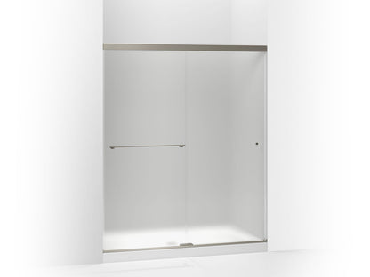 KOHLER K-707200-D3 Revel Sliding shower door, 70" H x 56-5/8 - 59-5/8" W, with 1/4" thick Frosted glass