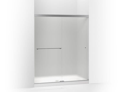KOHLER K-707200-D3 Revel Sliding shower door, 70" H x 56-5/8 - 59-5/8" W, with 1/4" thick Frosted glass