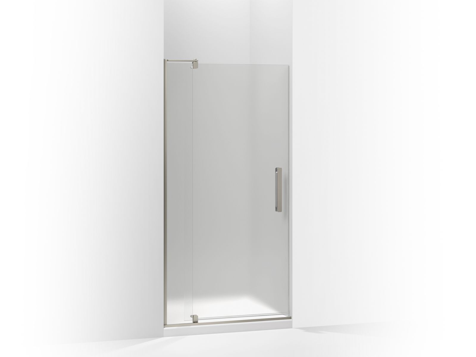 KOHLER K-707500-D3 Revel Pivot shower door, 70" H x 27-5/16 - 31-1/8" W, with 1/4" thick Frosted glass