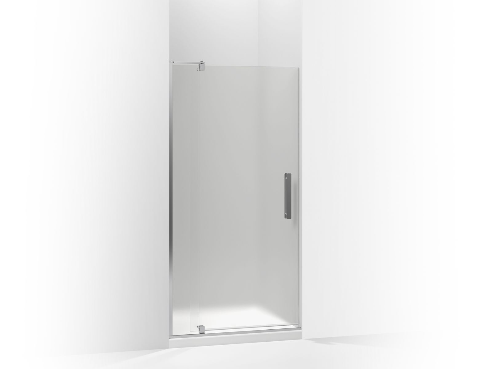 KOHLER K-707531-D3 Revel Pivot shower door, 70" H x 35-1/8 - 40" W, with 5/16" thick Frosted glass