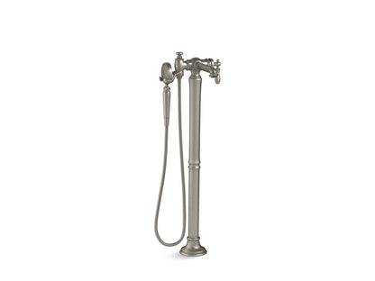 KOHLER K-T72790-9M Artifacts Floor-mount bath filler trim with handshower
