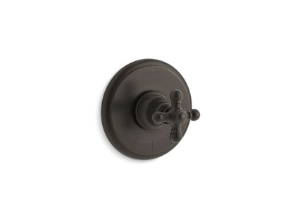 KOHLER K-T72769-3 Artifacts MasterShower temperature control valve trim with cross handle