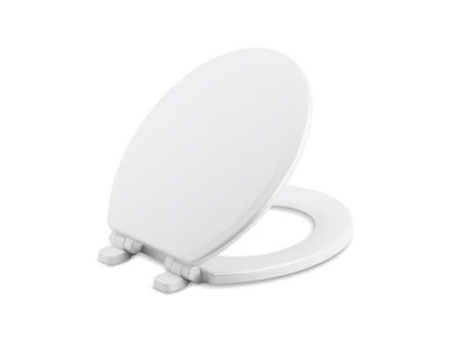 KOHLER K-20455 Ridgewood Quiet-Close round-front toilet seat