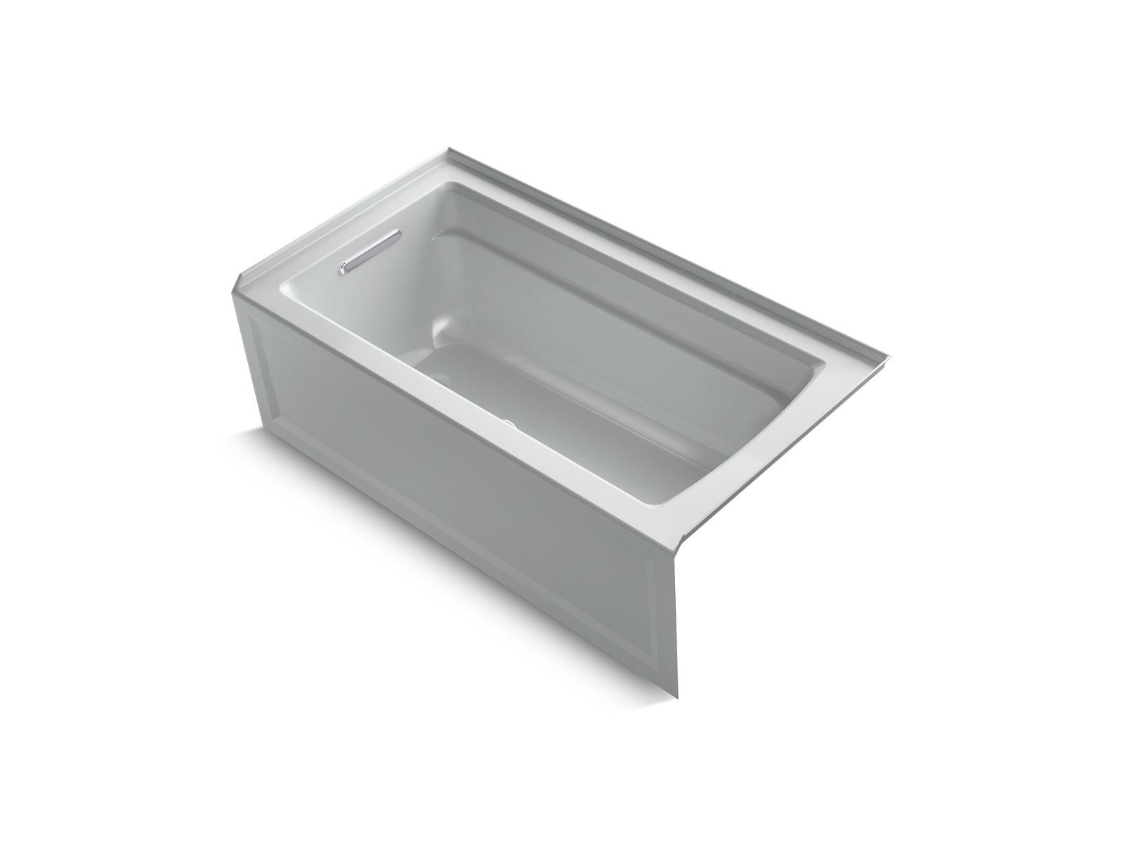 KOHLER K-1123-LA Archer 60" x 32" alcove bath, left drain