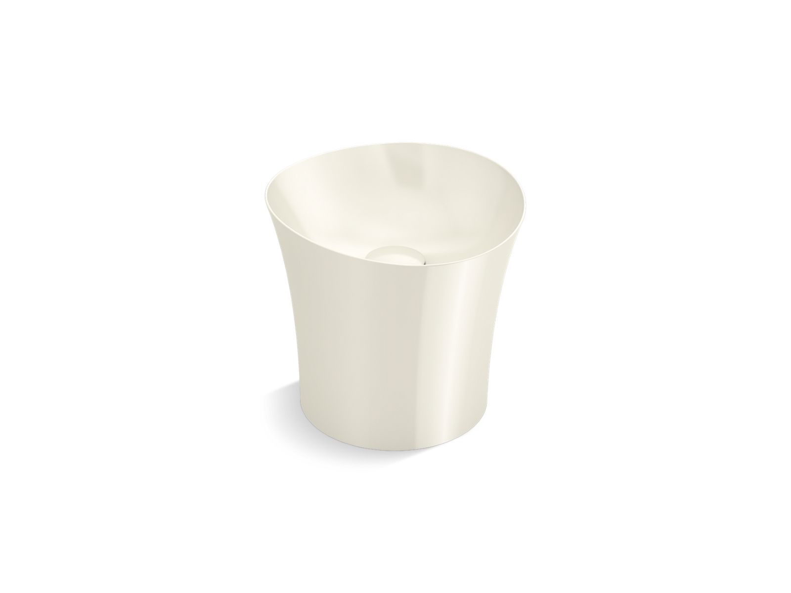 KOHLER K-20703-N Veil 16" round vessel bathroom sink or pedestal sink basin, no overflow