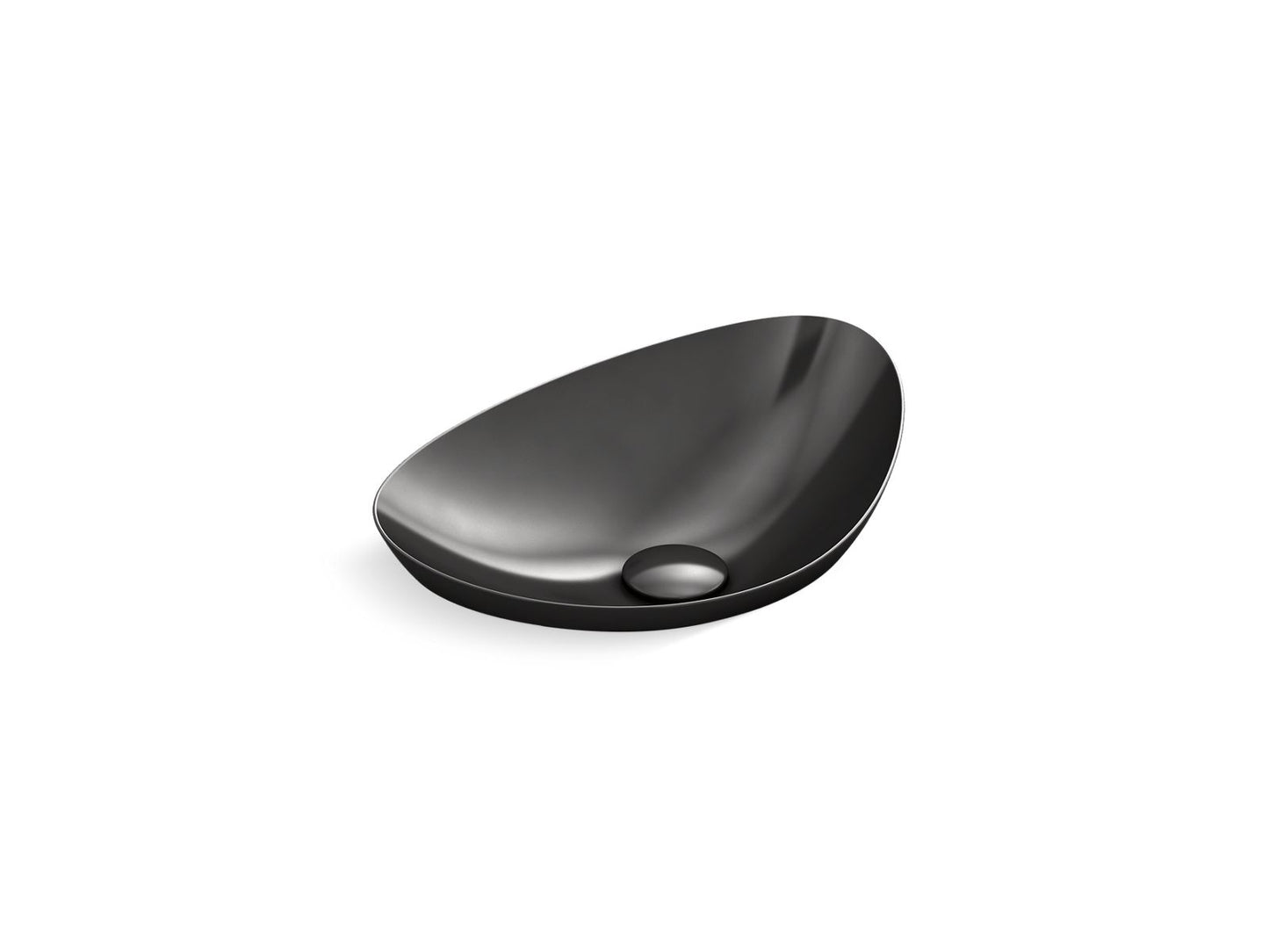 KOHLER K-20704-N Veil 21" oval vessel bathroom sink, no overflow