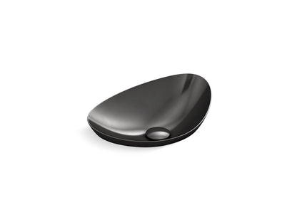 KOHLER K-20704-N Veil 21" oval vessel bathroom sink, no overflow