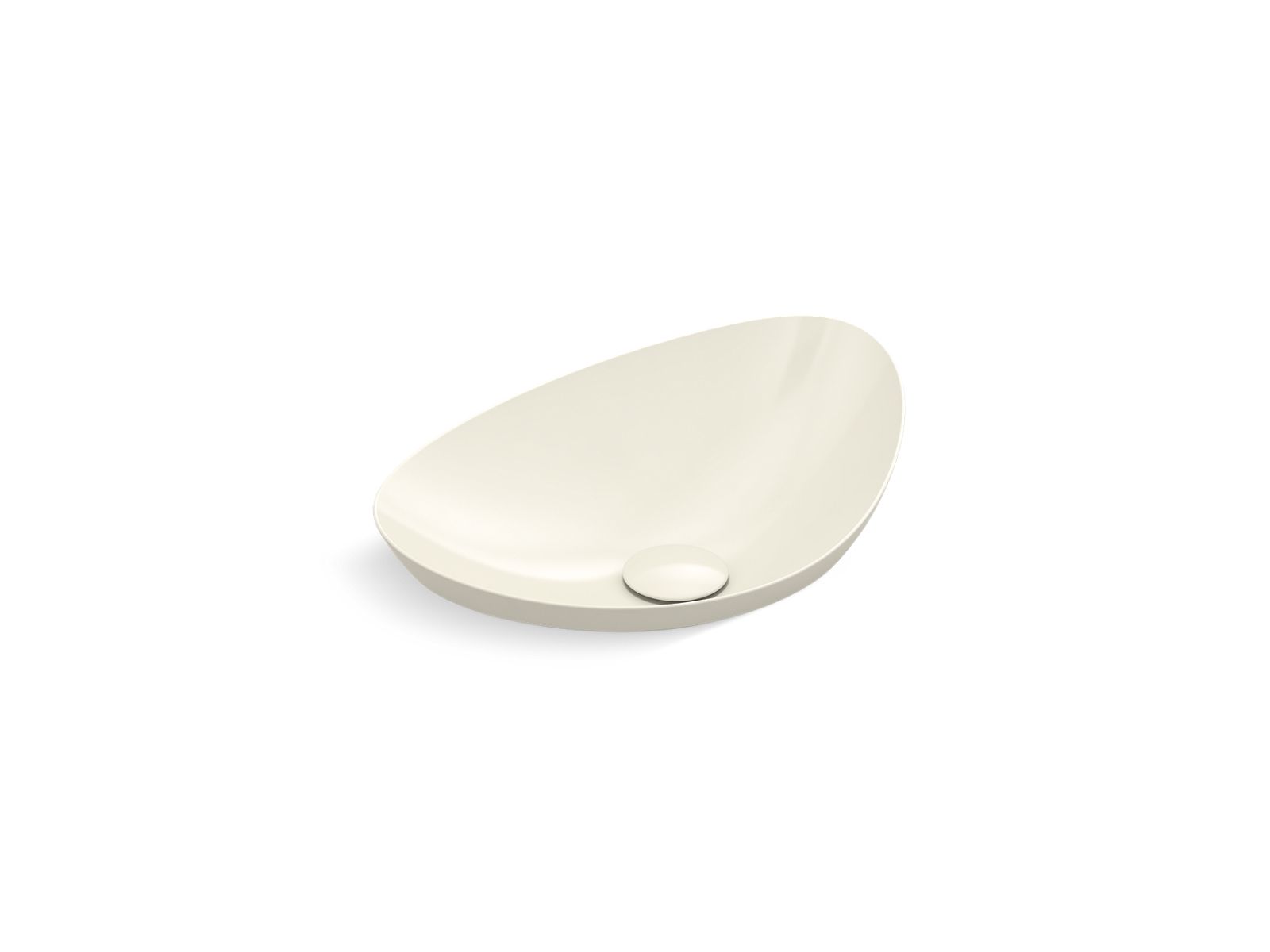 KOHLER K-20704-N Veil 21" oval vessel bathroom sink, no overflow