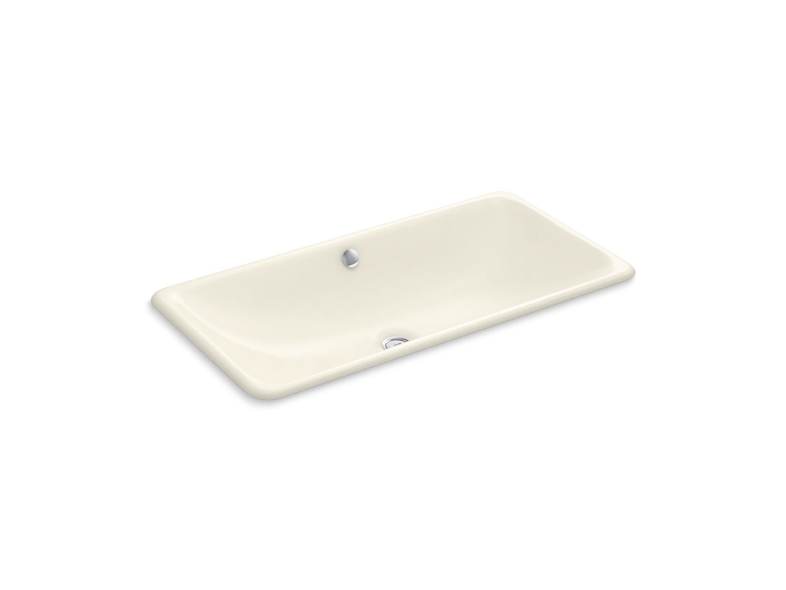 KOHLER K-20212 Iron Plains 30" rectangular drop-in/undermount bathroom sink