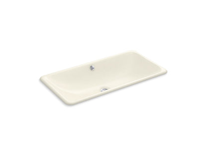KOHLER K-20212 Iron Plains 30" rectangular drop-in/undermount bathroom sink