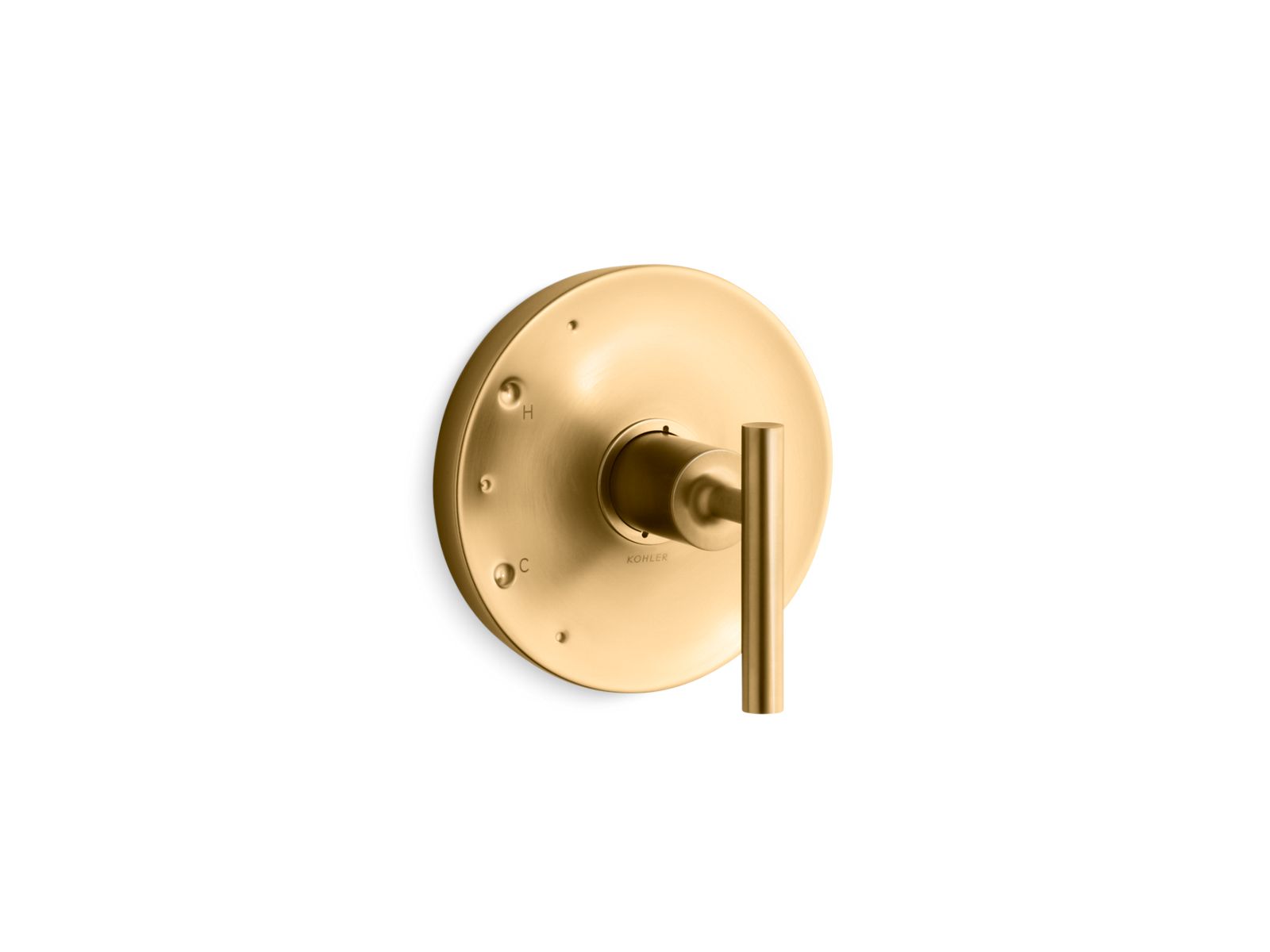 KOHLER Purist Rite-Temp valve trim with lever handle