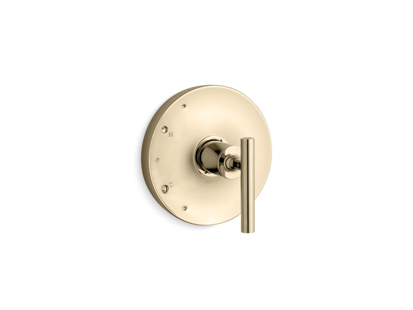 KOHLER Purist Rite-Temp valve trim with lever handle