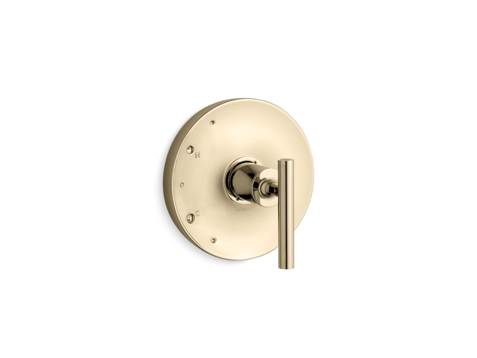 KOHLER Purist Rite-Temp valve trim with lever handle