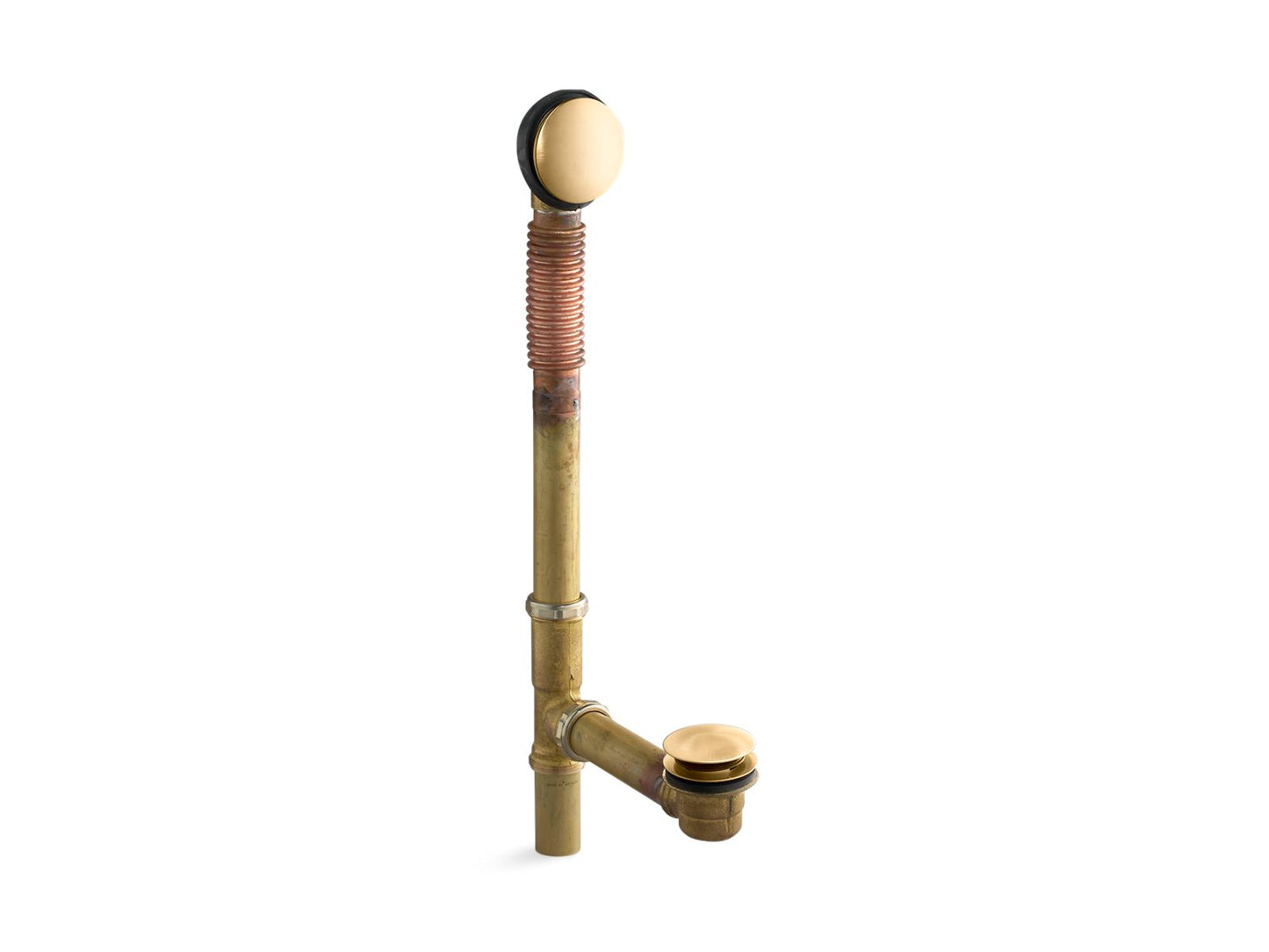 KOHLER Clearflo Brass toe tap bath drain