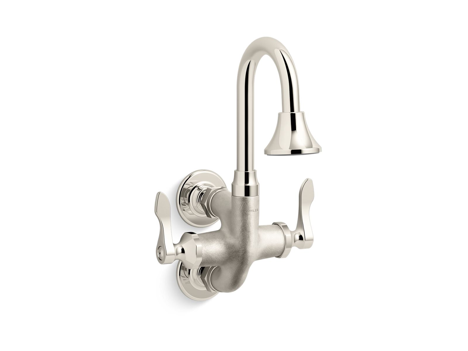 KOHLER K-730T70-4AJR Triton Bowe Cannock Wall-mount lavatory faucet, 1.2 gpm
