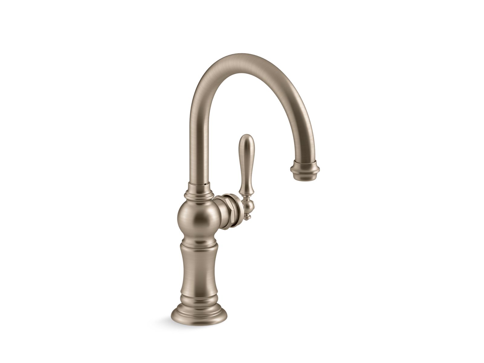 KOHLER K-99264 Artifacts Single-handle kitchen sink faucet